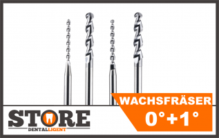 Wachsfräser 0° + 1°