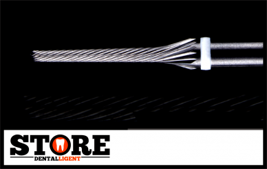 #16 - 1° - Konusfräser nach Michael Anger - 3 mm Schaft - 0,16 Kopf - weiss/fein 