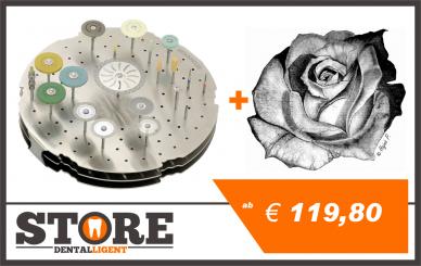 Hurricane ® Rose - HP Bohrerständer Ø 177 mm 