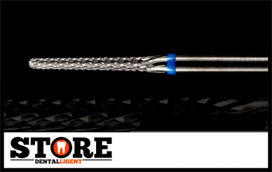 #01 - 1° - Konusfräser nach Michael Anger - 2,35 mm Schaft - 0,16 Kopf - blau/grob 