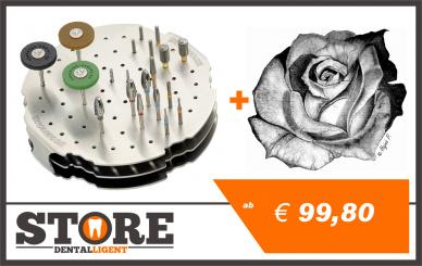Hurricane ® Rose - HP Bohrerständer Ø 119 mm 