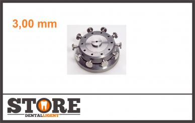 Der Distanzsockel dient zur Anhebung der Arbeitsfläche bei speziellen Fräsgeräten. 