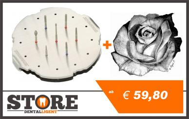 Hurricane ® Rose - FG Bohrerständer (Turbine) Ø 77 mm 