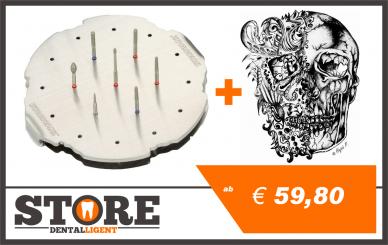 Hurricane ® Totenkopf - FG Bohrerständer (Turbine) Ø 77 mm 