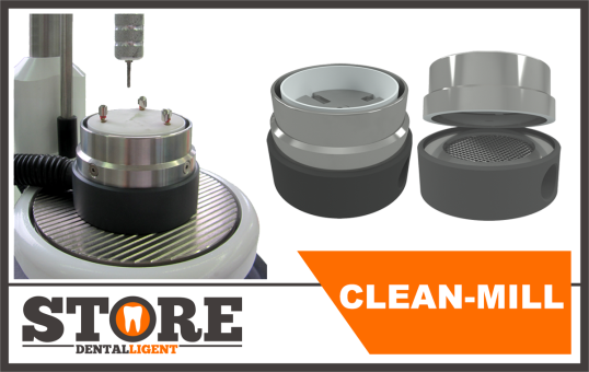 CLEAN-MILL Gips-Frästisch - Herstellung eines Frässockels aus Gips 