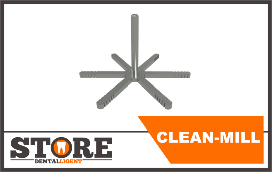 Der Distanzsockel dient zur Anhebung der Arbeitsfläche bei speziellen Fräsgeräten. 