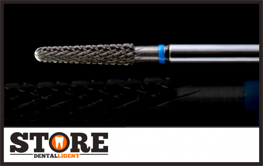 #13 - 1° - cone milling cutter according to Michael Anger - blue/black extremely coarse3,00 mm shank head 0,29 