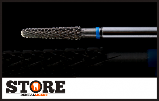 #11 - 1° - cone milling cutter according to Michael Anger - blue/black extremely coarse - HEAD 0,29 - 2,35 mm Shank 