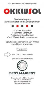 Okklusol Spray - WEISS - superfein - einzeln 