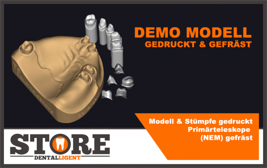 Demo Model & dies printed and primary telescopes (NEM) milled 