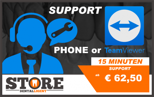 TELEPHONE & TEAMVIEWER SUPPORT - 15 minutes 