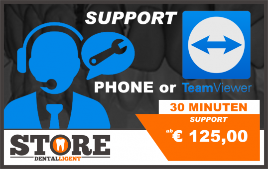 TELEPHONE & TEAMVIEWER SUPPORT - 30 minutes 