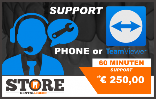 TELEFON  & TEAMVIEWER SUPPORT 60 Minuten 